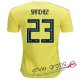 Camiseta Colombia Primera Equipacion 23#SANCHEZ 2018