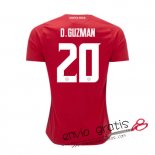 Camiseta Costa Rica Primera Equipacion 20#D.GUZMAN 2018