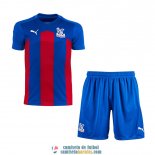 Camiseta Crystal Palace Ninos Primera Equipacion 2020/2021