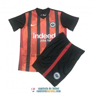 Camiseta Eintracht Frankfurt Ninos Primera Equipacion 2020/2021