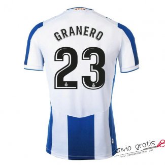 Camiseta Espanyol Primera Equipacion 23#GRANERO 2019-2020