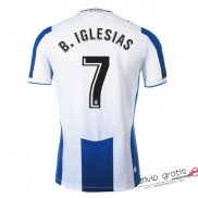 Camiseta Espanyol Primera Equipacion 7#B.IGLESIAS 2019-2020