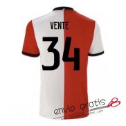 Camiseta Feyenoord Primera Equipacion 34#VENTE 2018-2019