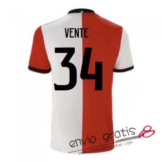 Camiseta Feyenoord Primera Equipacion 34#VENTE 2018-2019