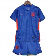 Camiseta Inglaterra Ninos Segunda Equipacion EURO 2020