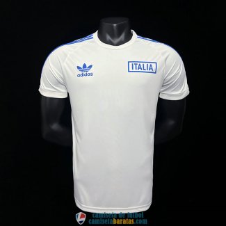 Camiseta Italia Adicolor Classics 3S White 2023/2024