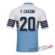 Camiseta Lazio Primera Equipacion 20#F.CAICEDO 2018-2019