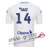 Camiseta Leeds United Primera Equipacion 14#SAIZ 2018-2019 Camiseta Leeds United Primera Equipacion 14#SAIZ 2018-2019