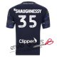 Camiseta Leeds United Segunda Equipacion 35#SHAUGHNESSY 2018-2019