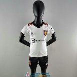 Camiseta Manchester United Ninos Segunda Equipacion 2022/2023