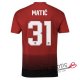 Camiseta Manchester United Primera Equipacion 31#MATIC Cup Printing 2018-2019