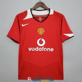 Camiseta Manchester United Retro Primera Equipacion 2004/2006