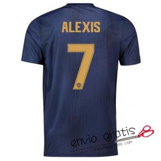 Camiseta Manchester United Tercera Equipacion 7#ALEXIS Cup 2018-2019
