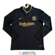 Camiseta Manga Larga Barcelona Segunda Equipacion 2020/2021