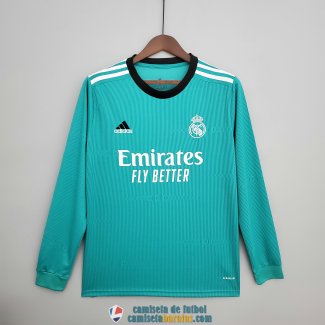 Camiseta Manga Larga Real Madrid Tercera Equipacion 2021/2022