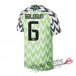 Camiseta Nigeria Primera Equipacion 6#BALOGUN 2018