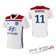 Camiseta Olympique Lyonnais Primera Equipacion 11#MEMPHIS 2018-2019