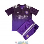 Camiseta Orlando City SC Ninos Primera Equipacion 2021/2022