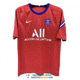 Camiseta PSG Training Red 2020/2021