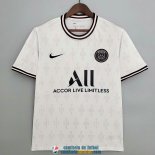 Camiseta PSG Training White IV 2021/2022 Camiseta PSG Training White IV 2021/2022