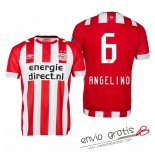 Camiseta PSV Eindhoven Primera Equipacion 6#ANGELINO 2018-2019