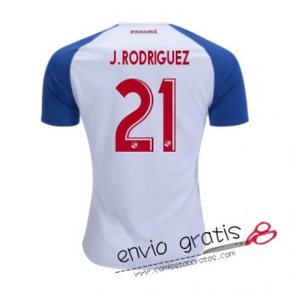 Camiseta Panama Segunda Equipacion 21#J.RODRIGUEZ 2018