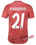 Camiseta Real Madrid Tercera Equipacion 21#B.MAYORAL 2018-2019