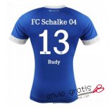 Camiseta Schalke 04 Primera Equipacion 13#Rudy 2018-2019