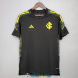 Camiseta Sport Club Internacional Training Black Yellow 2021/2022