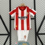 Camiseta Sporting Gijon Ninos Primera Equipacion 2023/2024