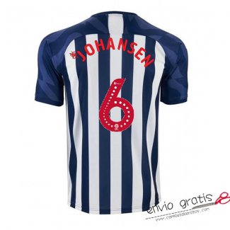 Camiseta West Bromwich Primera Equipacion 6#JOHANSEN 2019-2020