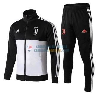 Juventus Chaqueta Black White + Pantalon 2019-2020