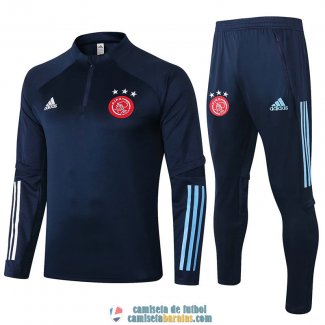 Ajax Sudadera De Entrenamiento Burgundy + Pantalon 2020/2021