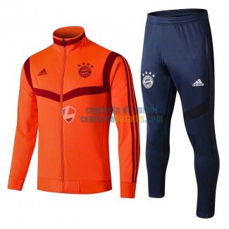 Bayern Munich Chaqueta Orange + Pantalon 2019-2020