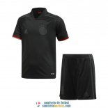 Camiseta Alemania Ninos Segunda Equipacion 2021/2022 Camiseta Alemania Ninos Segunda Equipacion 2021/2022