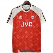 Camiseta Arsenal Retro Primera Equipacion 1990/1992