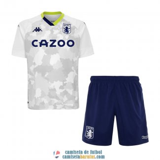 Camiseta Aston Villa Ninos Tercera Equipacion 2020/2021