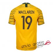 Camiseta Australia Primera Equipacion 19#MACLAREN 2018