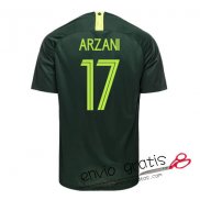 Camiseta Australia Segunda Equipacion 17#ARZANI 2018