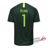 Camiseta Australia Segunda Equipacion 1#RYAN 2018