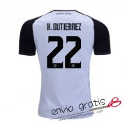 Camiseta Costa Rica Segunda Equipacion 22#K.GUTIERREZ 2018