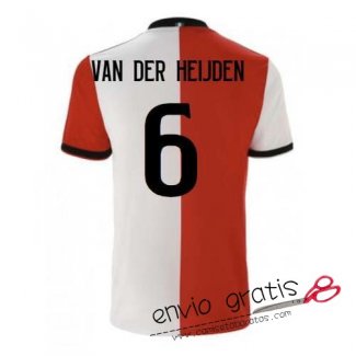 Camiseta Feyenoord Primera Equipacion 6#VAN DER HEIJDEN 2018-2019