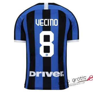 Camiseta Inter Milan Primera Equipacion 8#VECINO 2019-2020