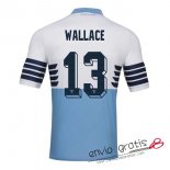 Camiseta Lazio Primera Equipacion 13#WALLACE 2018-2019