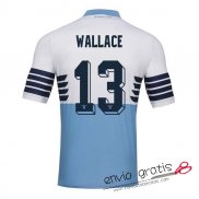 Camiseta Lazio Primera Equipacion 13#WALLACE 2018-2019