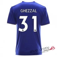 Camiseta Leicester City Primera Equipacion 31#GHEZZAL 2018-2019