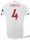Camiseta Liverpool Segunda Equipacion 4#VIRGIL 2019-2020