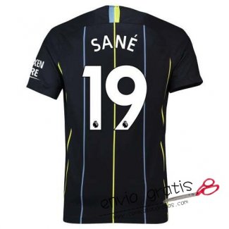 Camiseta Manchester City Segunda Equipacion 19#SANE 2018-2019