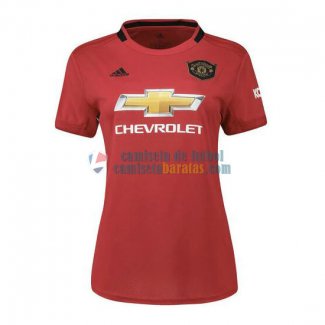 Camiseta Manchester United Mujer Primera Equipacion 2019-2020