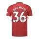 Camiseta Manchester United Primera Equipacion 36 DARMIAN 2019-2020